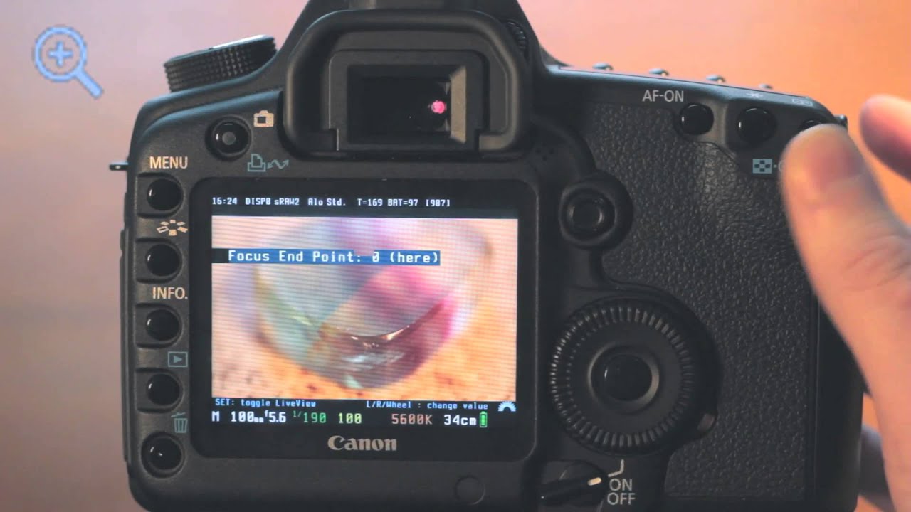 Canon 750d Focus Stacking